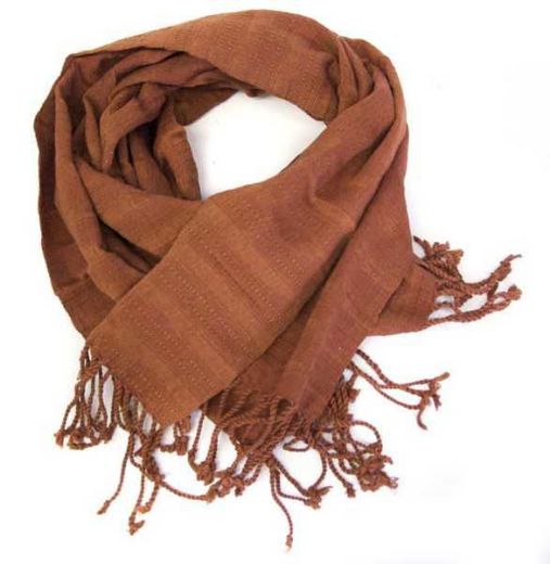 Picture of natural dye shawl