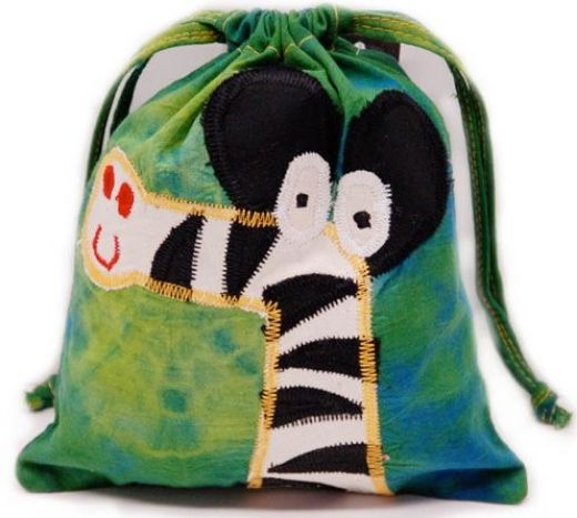 Picture of emma's drawstring pouch