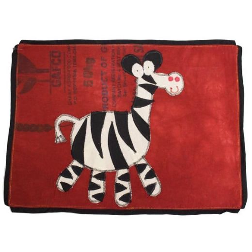 Picture of zebra cotton placemat