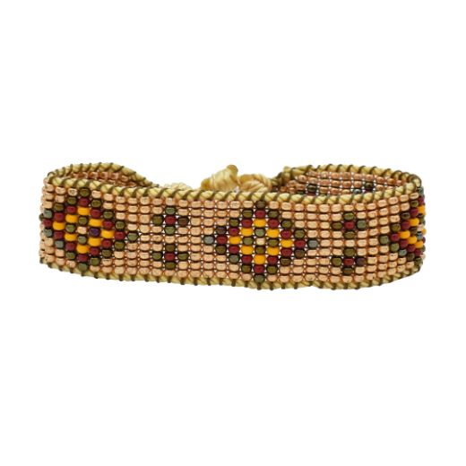 Picture of sugar cane beaded bracelet