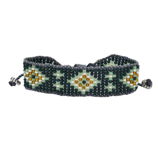 Picture of sugar cane beaded bracelet