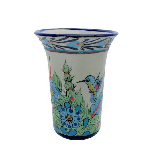 Picture of ceramic hummingbird vase