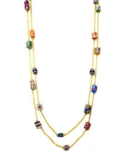 Picture of mali double necklace