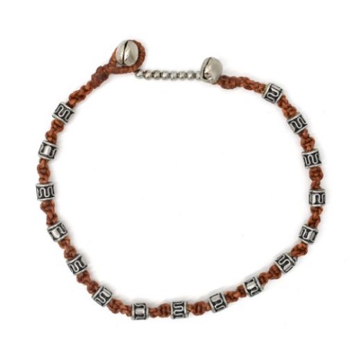 Picture of jin beaded cord anklet