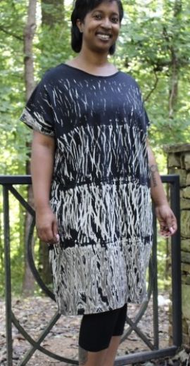 Picture of mojave tie dye dress